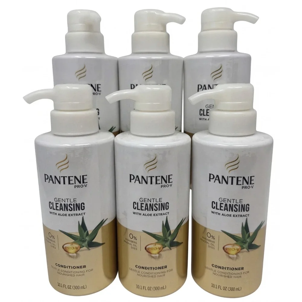 6X Pantene Pro V Gentle Cleansing With Aloe Extract Conditioner  10.1 oz